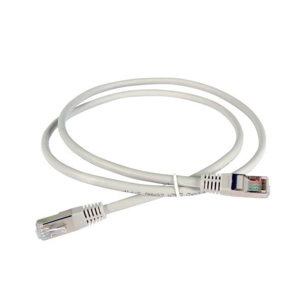 CABLE DE RED S/FTP CU CAT6A LSFH GRIS 1m (BOLSA)