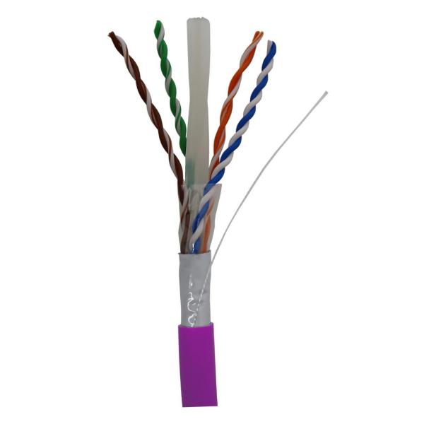 CABLE DE DATOS DK6000A U/UTP CAT 6A CCA CU 23AWG LSFH  7,3mm VIOLETA