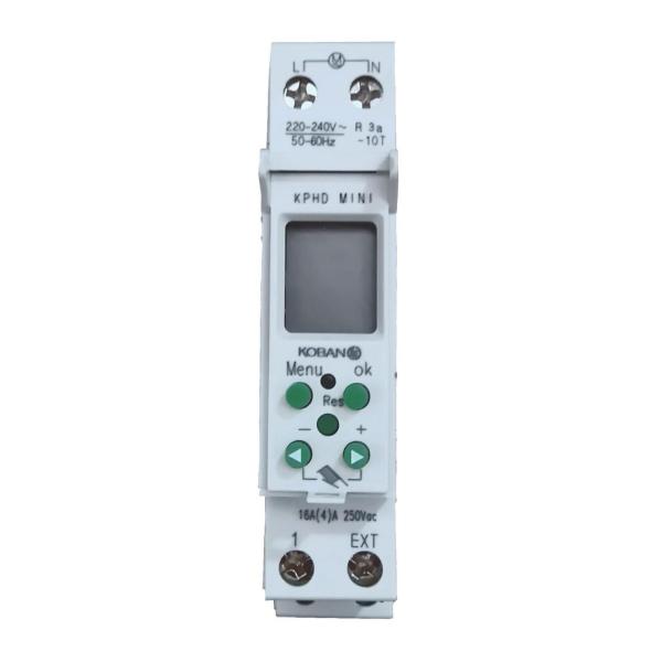 PROGRAMADOR DIGITAL KPHD MINI 220-240 CORRIENTE ALTERNA