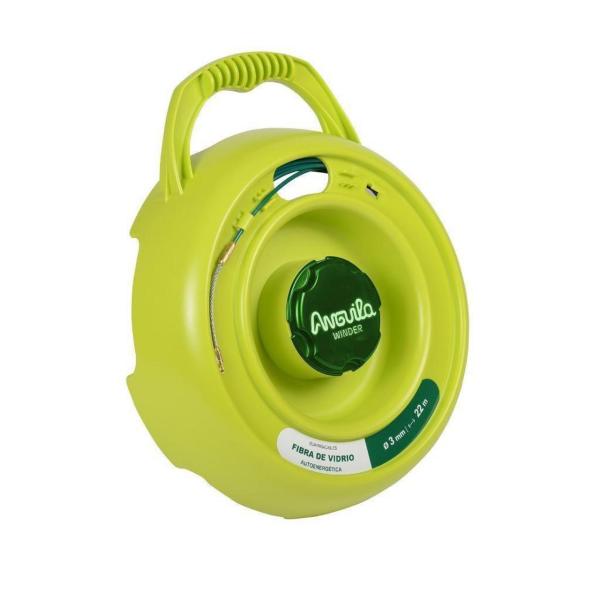 PASACABLES ANGUILA MAX 3mm FIBRA DE VIDRIO / NYLON 22m + WINDER