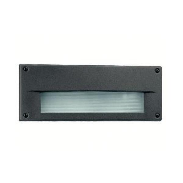 EMPOTRABLE PARED DUBLIN HOOD IP54 E27 42W ANTRACITA