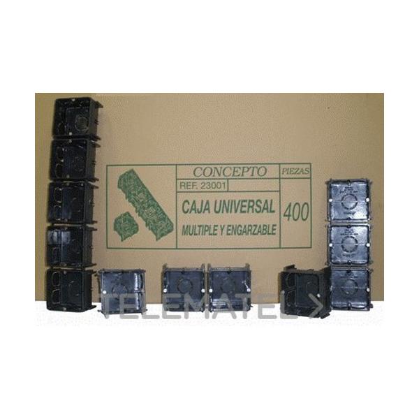 CAJA DERIVACIÓN UNIVERSAL DE 64x64x44mm PARA MECANISMOS