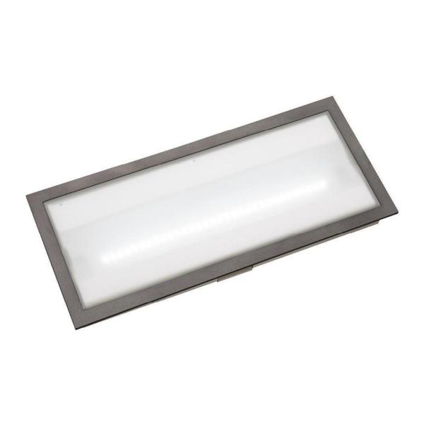 LUMINARIA EMERGENCIA EMPOTRAR VOLUTTA LED 95lm 1h PERMANENTE 360x166x40mm BLANCO