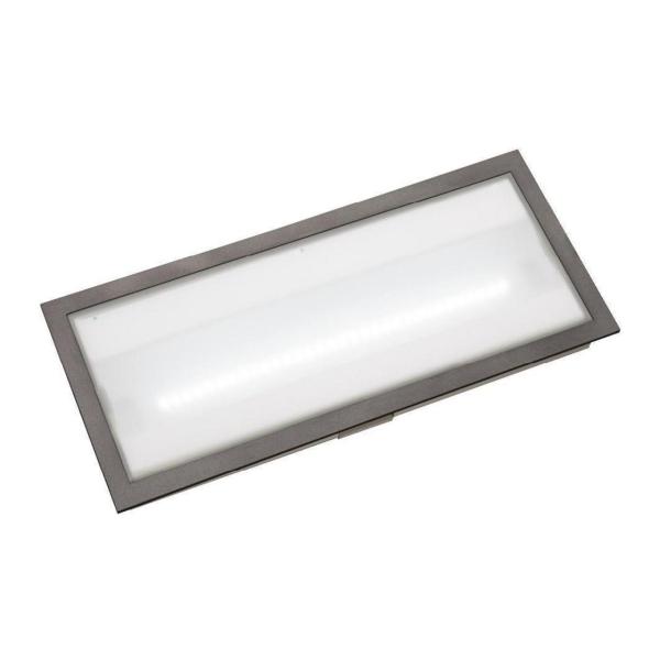 LUMINARIA EMERGENCIA TECHO VOLUTTA LED 1h 350lm NO PMT.345x153x40mm BL