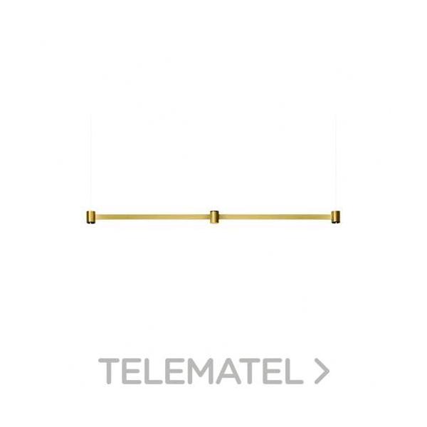 LUMINARIA DE SUSPENSIN ART DIRECT & INDIRECT 5M 3000K ORO CEPILLADO