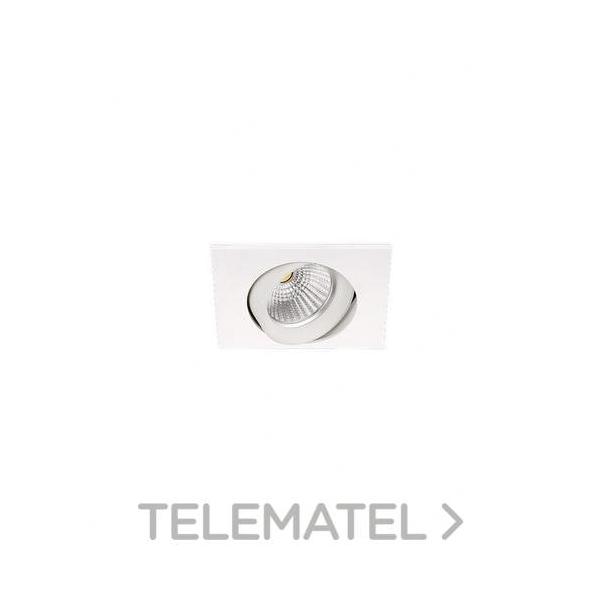 EMPOTRABLE DOT SQUARE TILT 7,5W 300mA BLANCO MATE