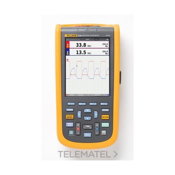 SCOPEMETER INDUSTRIAL 20MHz FLUKE-123B/EU