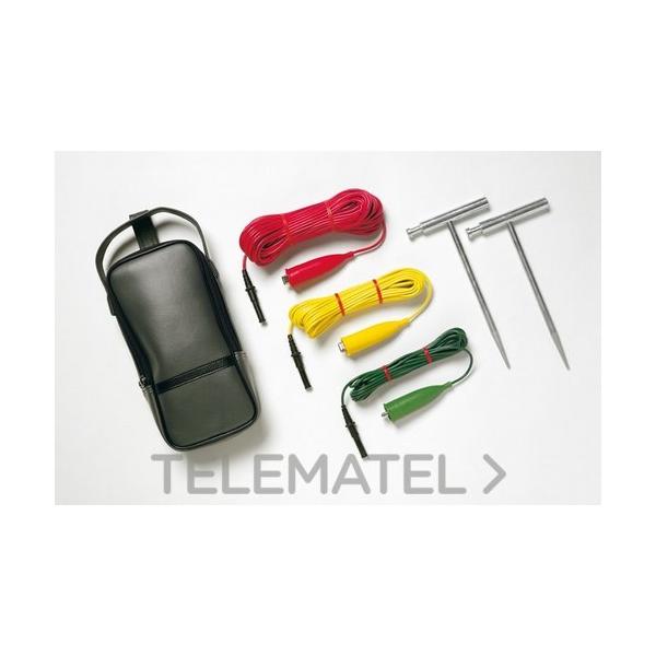 KIT PICAS + ACCESORIO MEDIDA RESISTENCIA TIERRA ES165X