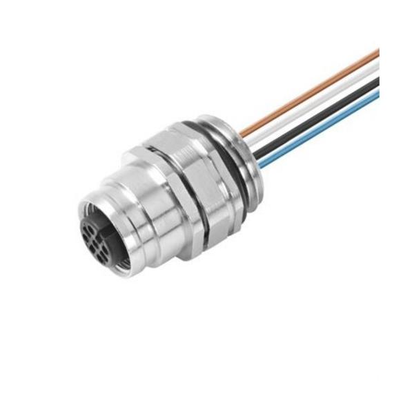 CONECTOR SAIE-M12B-4-0,5U-FP-M16