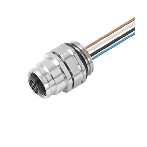 CONECTOR SAIE-M12B-8-0,5U-FP-M16