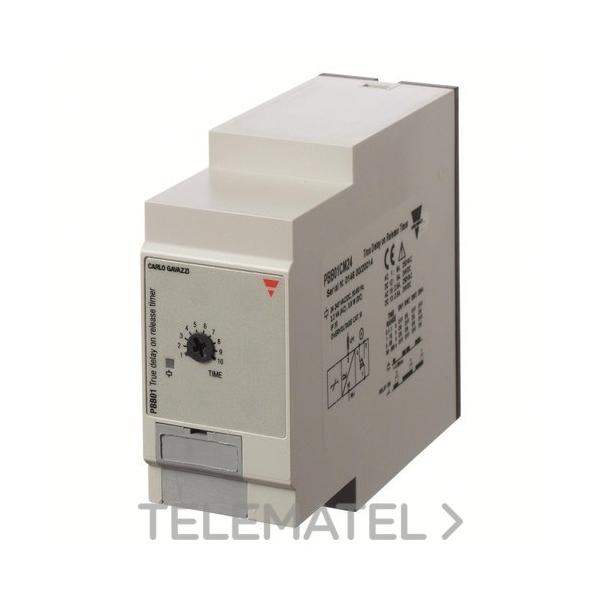 TEMPORIZADOR ENCHUFABLE SPDT8A CAJA P 24-240V CA/CC