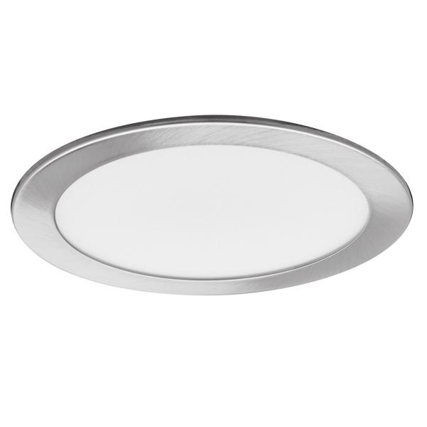 DOWNLIGHT EMPOTRABLE 502 LED PLACA 20W 4000K NQUEL SATINADO