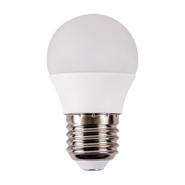 LLED.ESSENSE BALL BASIC,FORMA ESFER.5W POT.230Vac,FLUJO 491lm 3000K.CASQ.ES E27.