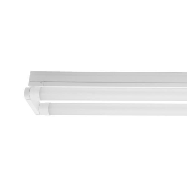 REGLETA ARGOS LED,PTL.G13 P/2 L.ECTUBE LED 1200mm P/ALUMB.I.BL