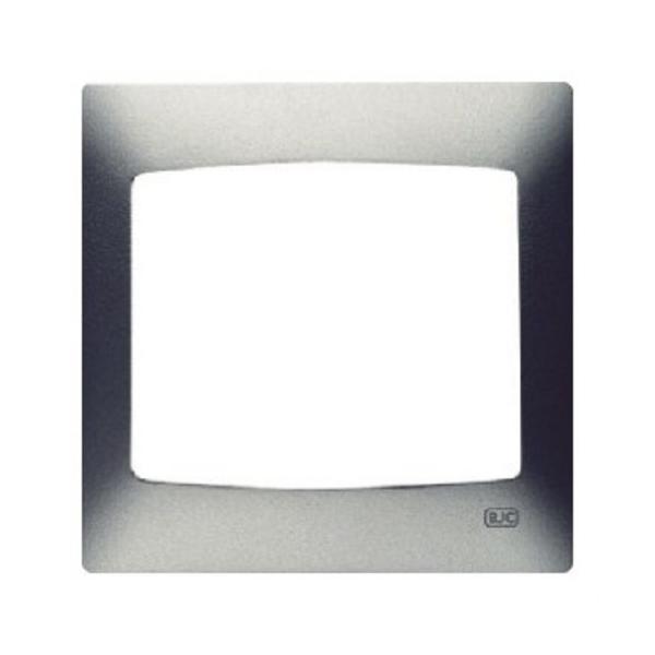 PLACA 1 ELEMENTO HORIZONTAL SERIE CORAL SIN BASTIDOR EN GRIS SOMBRA