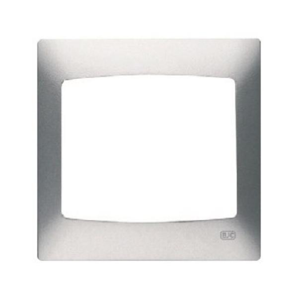 PLACA 1 ELEMENTO HORIZONTAL SERIE CORAL SIN BASTIDOR EN PLATA LUNA