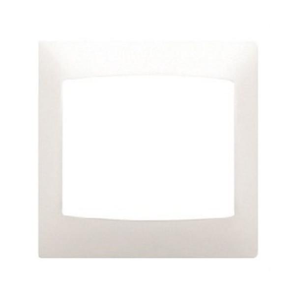 PLACA 3 ELEMENTOS HORIZONTAL SERIE CORAL SIN BASTIDOR EN BLANCO