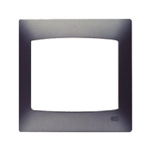 PLACA 3 ELEMENTOS HORIZONTAL SERIE CORAL SIN BASTIDOR EN GRIS LAVA