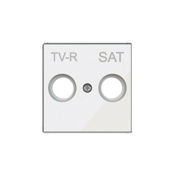 TAPA TOMA TV-R/SAT SKY NIESSEN CRISTAL BLANCO