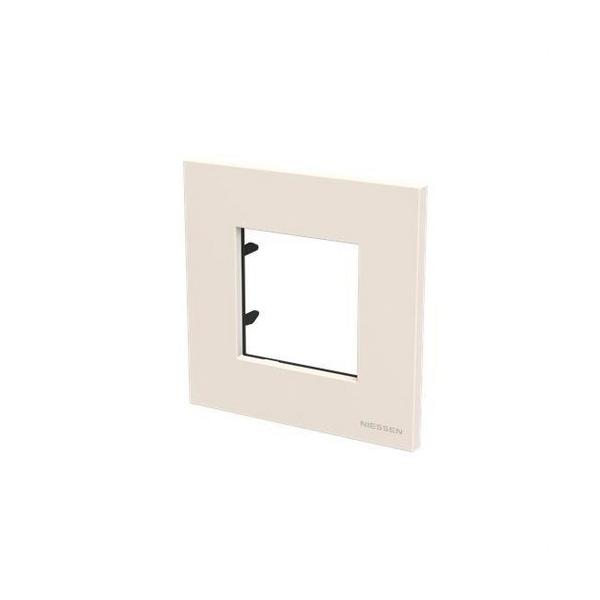 PLACA SIN GARRAS DE 3 VENTANAS HORIZONTALES STYLO BLANCO ALPINO