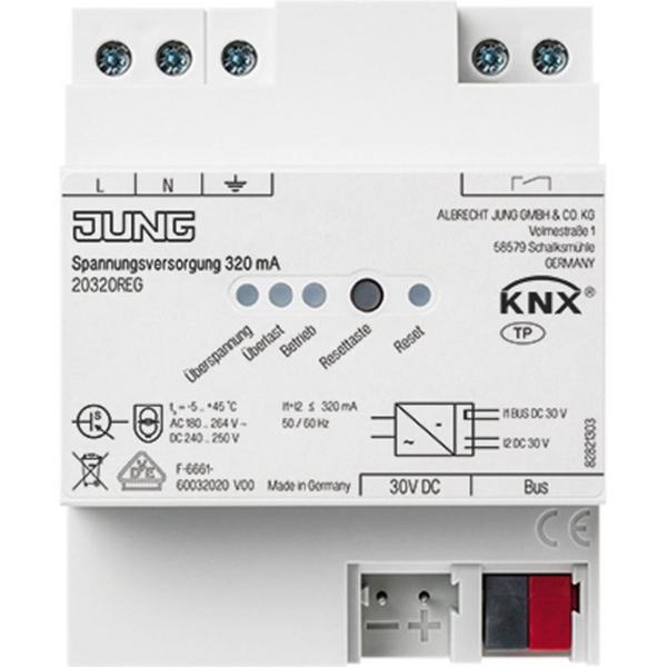 FUENTE DE ALIMENTACIN KNX 320mA CON FILTRO 4M