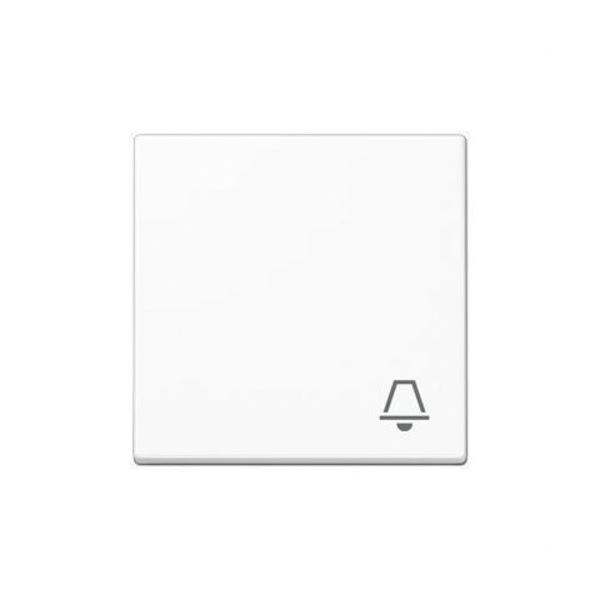 TECLA SIMPLE SMBOLO CAMPANA INTERRUPTOR PULSADOR A500 BLANCO AL