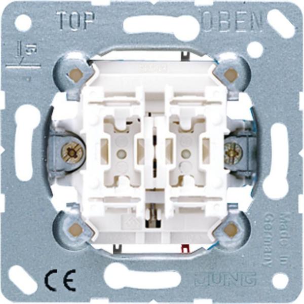 MECANISMO PULSADOR UNIPOLAR PARA PERSIANA 10AX 250V