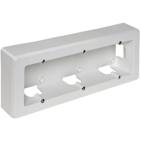 ZCALO SUPERFICIE CON 3 ELEMENTOS 253x96x43mm BLANCO