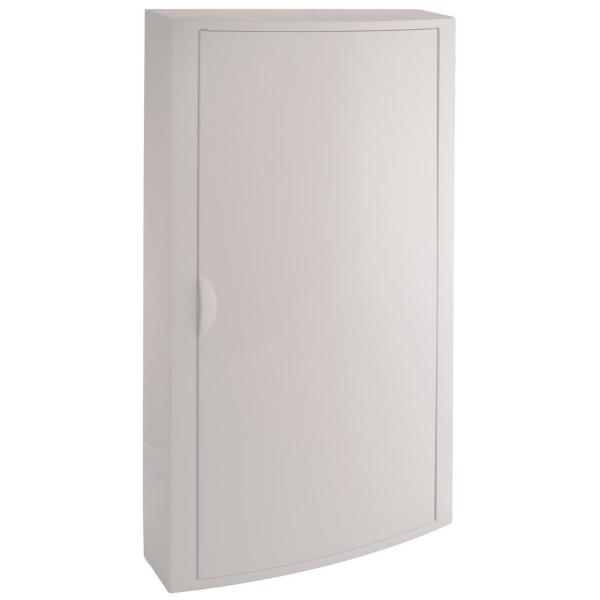 CAJA DE DISTRIBUCIN DE SUPERFICIE DE 56 ELEMENTOS 362x686x104mm COLOR BLANCO