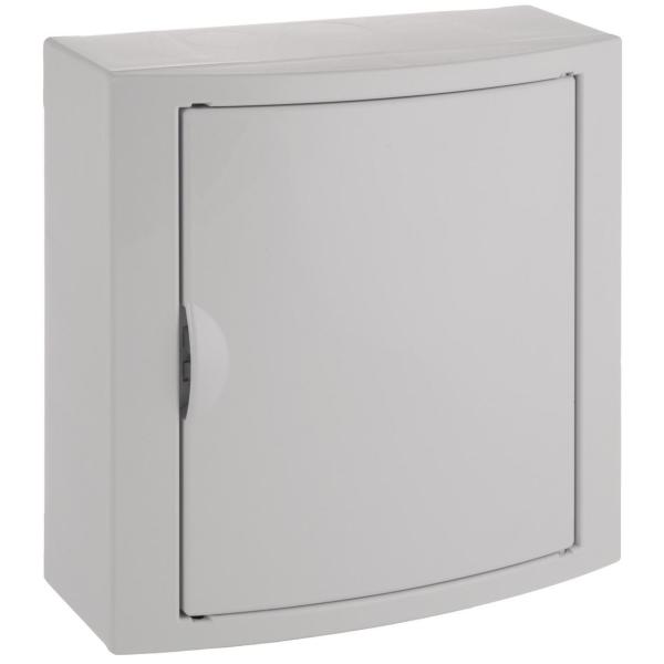 CAJA DE DISTRIBUCION DE SUPERFICIE DE 8 ELEMENTOS 247x249x104mm PUERTA BLANCO