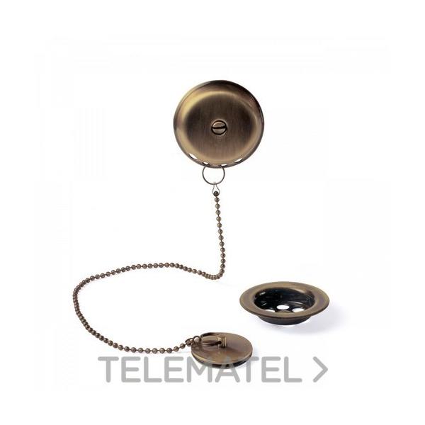 CONJUNTO DE ACCESORIOS LATN VIEJO PARA BAERA dimetro70mm CADENA DE 42cm