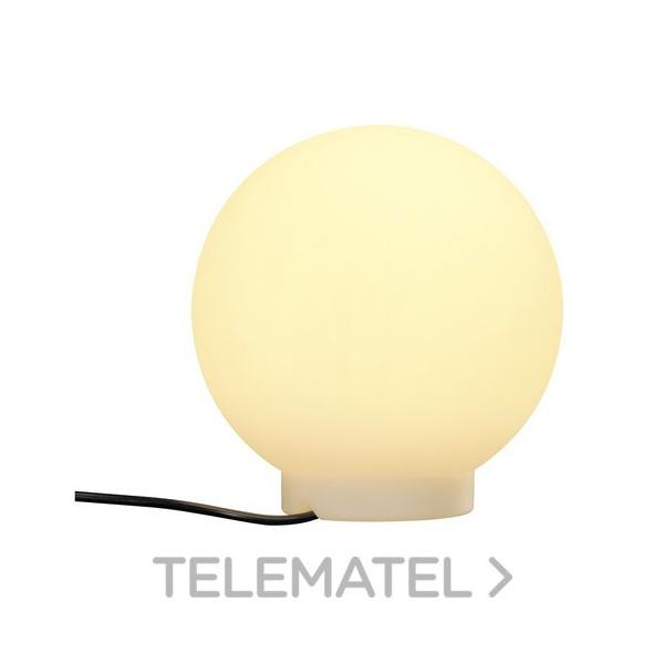 LUMINARIA EXTERIOR ROTOBALL FLOOR25 E27 24W IP44 BLANCO