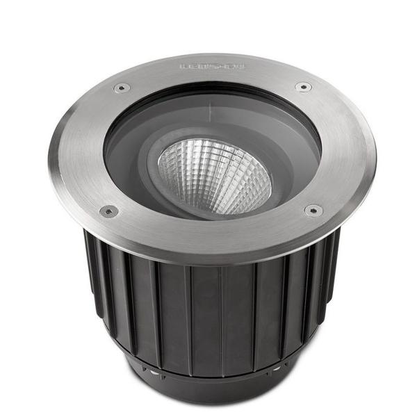 LUMINARIA EMPOTRABLE SUELO GEA LED 9W 994lm PULIDO NEGRO