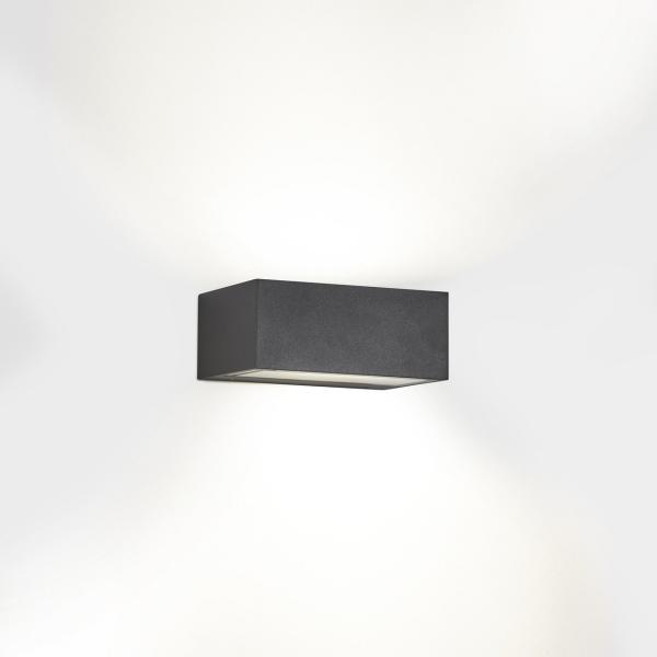 APLIQUE IP65 NEMESIS LED 70x170mm LED 10,5W 2700K GRIS URBANO 834lm