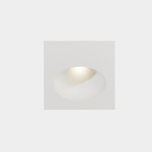 EMPOTRABLE PARED IP65 BAT CUADRADO OVAL LED 2,2W 4000K 48lm BLANCO