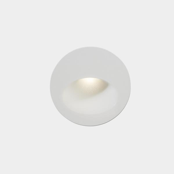 EMPOTRABLE PARED IP65 BAT REDONDO OVAL LED 2,2W 3000K 46lm BLANCO