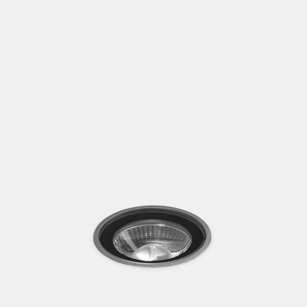 EMPOTRABLE SUELO IP65/IP67 MAX 58mm TRIM LED 6,5W 3000K GRIS URBANO 423lm