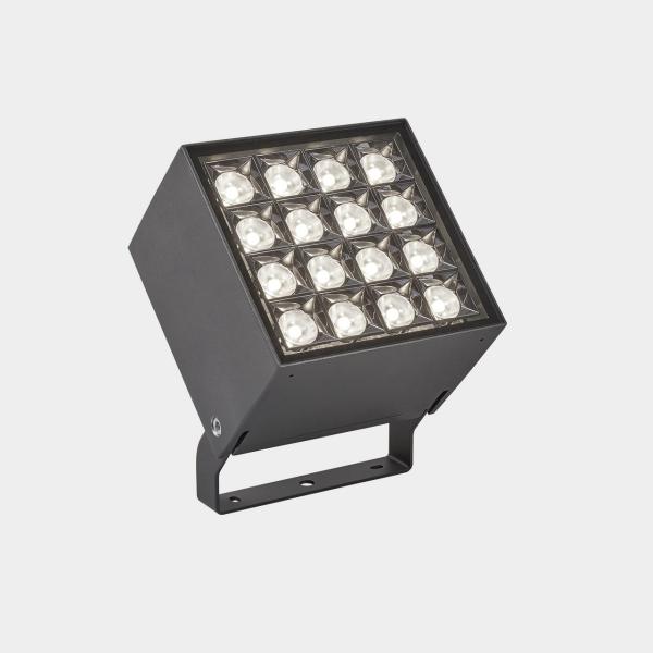 PROYECTOR IP65 CUBE PRO 16 LEDS 52,8W 3000K GRIS URBANO 4847lm