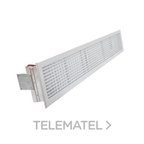 REJILLA LINEAL MOTORIZADO CLIP 350x150 BLANCO