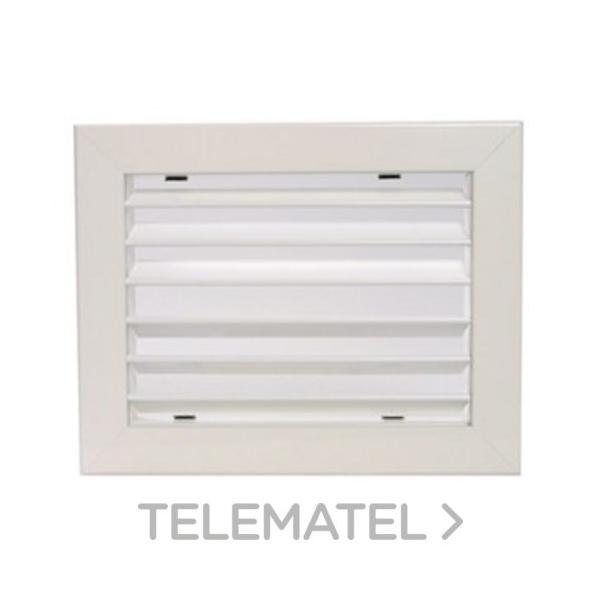 REJILLA RETORNO CLIP 600x150mm BLANCO