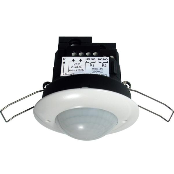 DETECTOR DE PRESENCIA PD2-M-2C-24V-3A-FT PARA BUS BLANCO