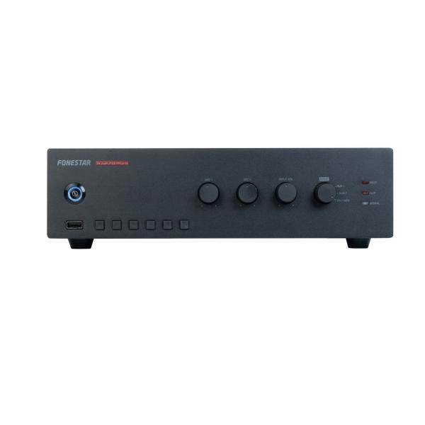 AMPLIFICADOR DE MEGAFONA REPRODUCTOR USB/MP3/FM 60W RMS