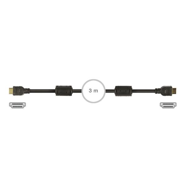 CONEXIN HDMI MACHO-MACHO 28AWG 3m