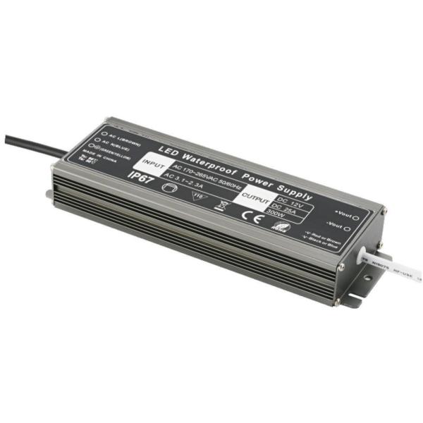 DRIVER 300W 24V IP67 SLIM