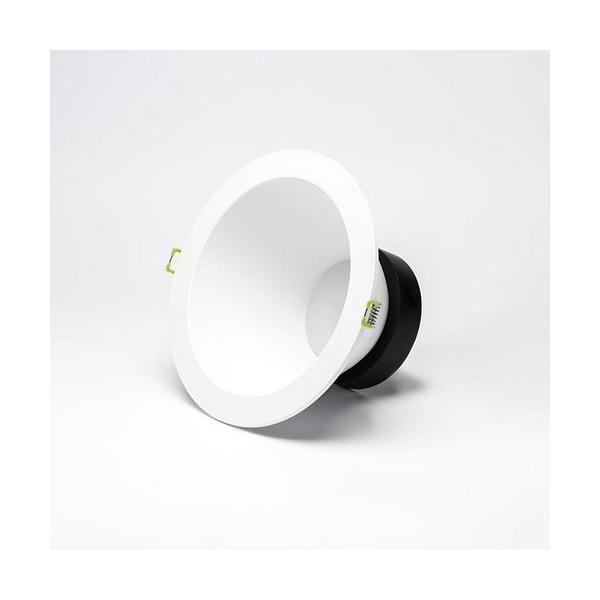 DOWNLIGHT LED 25W REDONDO BAJO UGR LC25W BLANCO CLIDO BLANCO