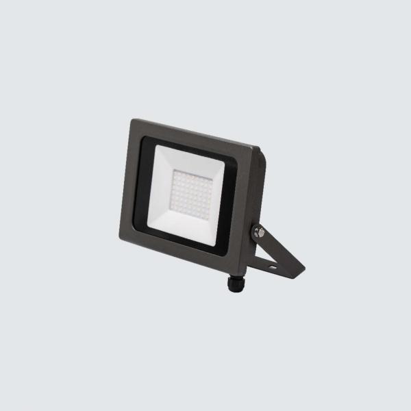 PROYECTOR LED 50W EXTRAFINO BLANCO FRO NEGRO