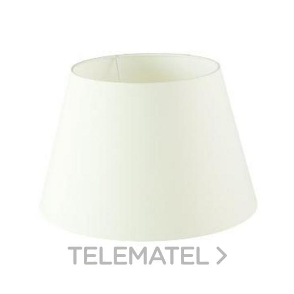 PANTALLA CNICA DIMETRO 30cm COTONE BEIGE