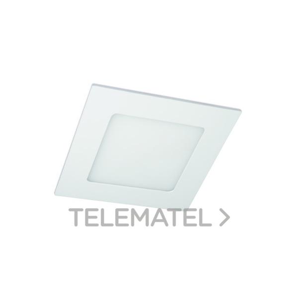 LUMINARIA DE TECHO DISC SQUARE LED 8W 120x120 4000K BLANCO