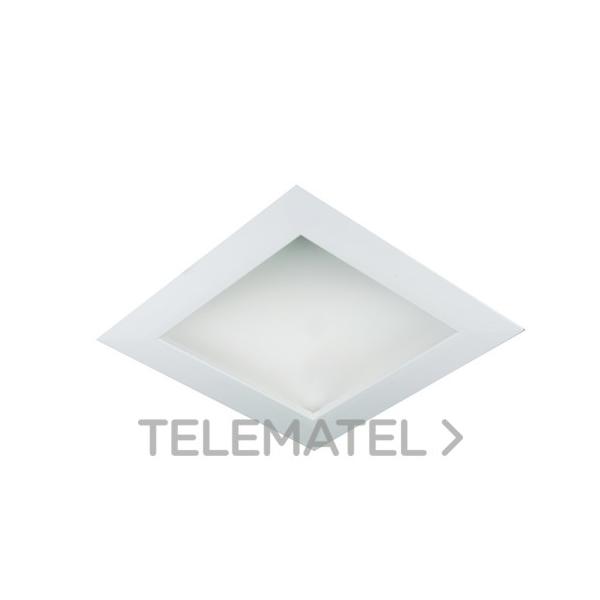 LUMINARIA TECHO DISC TINA DEEP SQ EMPT.MO.BLANCO-BLANCO 8W 3000K NO REGBL.