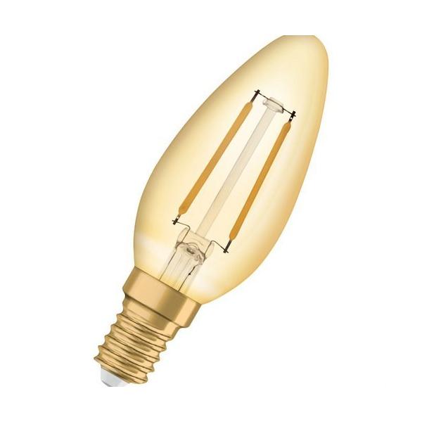 LMPARA LED VINTAGE 1906 LED CL A FIL GOLD 36 NON-DIM 4,5W/825 E27 420lm